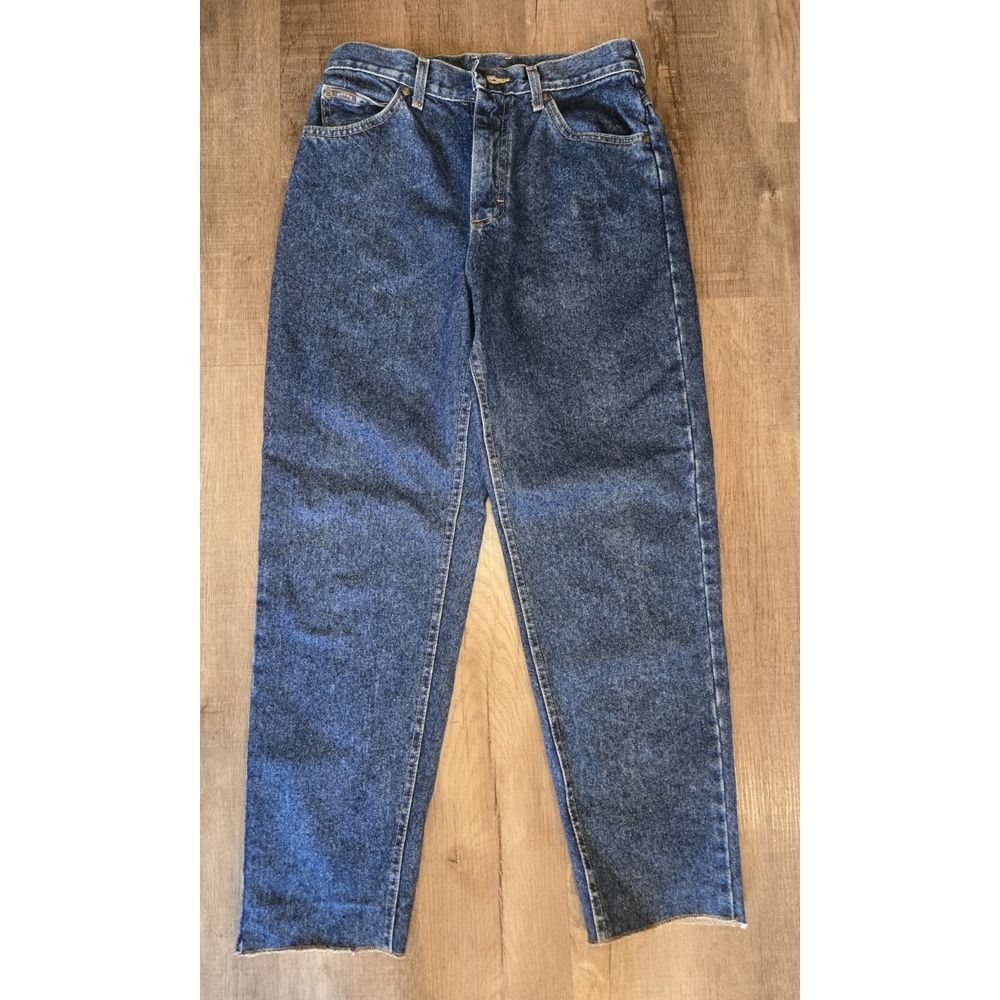 Vintage American Denim Lee Jeans Women's 10 Medium Blue 1980s Made In USA